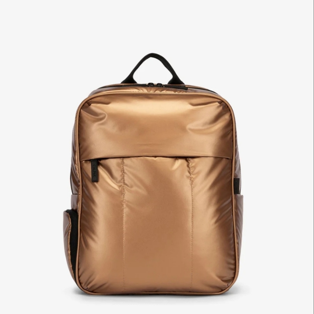 Calpak Luka 15 inch Laptop Backpack in Copper